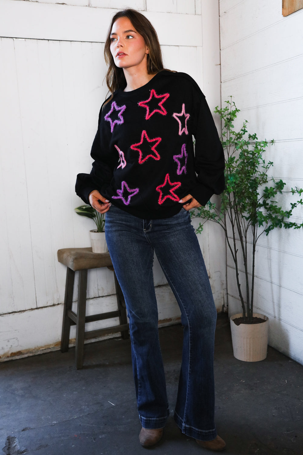 You Gave Me The Stars Cozy Sweater